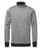 Sweatshirt de travail Tilsatec 90-5233, Unisexe, Noir/Gris, taille S
