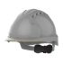 JSP EVO3 Grey Safety Helmet , , Ventilated