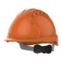 Ochranná helma, Oranžová, HPPE, Ano Standardní EVO3