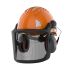 Casco de seguridad JSP EVOGuard de color Naranja, ajustable, con barboquejo, ventilado