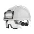 JSP 白色ABS安全帽, 通风, EVOVISTAlens系列, AMB177-T04-F00