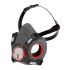 JSP BHG Series Half-Type Respirator Mask with Replacement Filters, Size Short-Wide