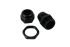 Amphenol Industrial CG Series Black Cable Gland Kit, M25 Thread, 9mm Min, 16mm Max