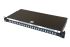 Amphenol Industrial 48 Port LC Single Mode Duplex Fibre Optic Patch Panel With 48 Ports Populated, 1U