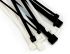 3M Cable Ties, Cable Ties, 200mm x 3.6 mm, Black Nylon
