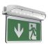 4lite UK LED Emergency Exit Sign, Surface Mount, 3 W, Maintained, Non Maintained