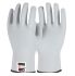 NXG White Yarn Cut Resistant Work Gloves, Size 6, Nitrile Coating
