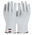NXG White Yarn Cut Resistant Work Gloves, Size 7, Small, Nitrile Coating