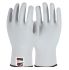 NXG White Yarn Cut Resistant Work Gloves, Size 8, Nitrile Coating