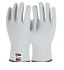 NXG White Yarn Cut Resistant Work Gloves, Size 10, XL, Nitrile Coating