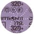 3M 3M Xtract Cubitron II Film Disc 775L Ceramic Sanding Disc, 76.2mm x 0.076mm Thick, 320+ Grade, 320+ Grit, Xtract,
