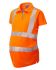Leo Workwear L56 Orange Women Hi Vis Polo Shirt, 14