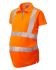 Leo Workwear L56 Orange Women Hi Vis Polo Shirt, 16