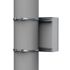 nVent HOFFMAN EPF Series Galvanised Steel Pole Mounting Kit for Use with Enclosures, 35 x 596 x 25mm