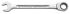 STAHLWILLE 17F Series Combination Ratchet Spanner, 24mm, Metric, Height Safe, 295 mm Overall, VDE/1000V