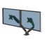 Fellowes Desk Mounting Monitor Arm for 2 x Screen, 32in Screen Size