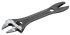 Bahco Adjustable Spanner, 209 mm Overall, 32mm Jaw Capacity, Short Handle