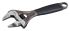 Bahco Adjustable Spanner, 170 mm Overall, 32mm Jaw Capacity, Rubberized Comfort Grip Handle