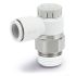 SMC AS Series Threaded Fitting, UNI 1/8 Male Inlet Port x 4mm Tube Outlet Port, SERIE AS###1F-#A