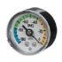 SMC R 1/4 Analogue Pressure Gauge Back Entry 57mm Outside Diameter