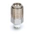 SMC Stainless Steel Male Pneumatic Quick Connect Coupling, R 3/8 R 3/8in Hose Barb