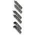 SAM 197-P10 6-Piece Spare Tips for Circlips, 3 mm Overall, Straight Tip