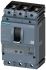 Siemens, SENTRON MCCB 3P 25A, Breaking Capacity 200 kA, Fixed Mount