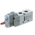 SMC 2 Position Single Valve Pneumatic Solenoid Valve - Solenoid G 1/4 VF3000 Series