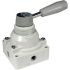 SMC Twist Selector (3 Position) 3/2 Pneumatic Manual Control Valve VH Series, G 3/8, 3/8in, Series VH