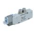 SMC 2 Position Single Valve Pneumatic Solenoid Valve - Solenoid Rc 1/4 VQZ3000 Series