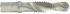 Závitník, Rychlořezná ocel, velikost závitu: M6 Metrický, celková délka: 44 mm, Kohoutky Tivoly