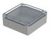 Bopla Euromas X Series Light Grey Polycarbonate Enclosure, IP66, IP68, IK07, Clear Lid, 149.9 x 149.9 x 60mm
