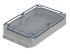Bopla Euromas X Series Light Grey Polycarbonate Enclosure, IP66, IP68, IK07, Flanged, Clear Lid, 209.7 x 139.8 x 45.1mm