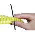 Brady B-7599 Black on Yellow Cable Labels, 23.00 mm Width, 5.20mm Label Length, 23mm Label Width