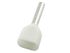 RS PRO Insulated Bootlace Ferrule, 8mm Pin Length, 2.1mm Pin Diameter, 2 x 0.75mm² Wire Size, White