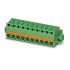 Phoenix Contact FKC Series Straight PCB Connector, 15 Contact(s), 5mm Pitch, 1 Row(s)