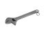SAM Adjustable Spanner, 385 mm Overall, 45mm Jaw Capacity, Straight Handle