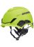 MSA Safety V-Gard H1 Black, Green Safety Helmet with Chin Strap, Adjustable, Ventilated