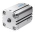 Festo Pneumatic Compact Cylinder - 156533, 32mm Bore, 20mm Stroke, ADVU Series, Double Acting