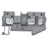 Siemens 8WH Series Grey Din Rail Terminal, 4mm², 1-Level, Plug-In Termination, CSA