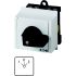 Eaton, 4P 5 Position 45° On-Off Cam Switch, 690V (Volts), 20A, Toggle Actuator