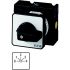 Eaton, 1P 4 Position 45° On-Off Cam Switch, 690V (Volts), 32A, Toggle Actuator