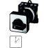 Eaton, 2P 2 Position 45° On-Off Cam Switch, 690V (Volts), 20A, Toggle Actuator