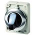 Eaton Toggle Selector Switch - 30mm Cutout Diameter, Illuminated 3 Positions