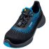 Uvex Uvex 1 Men, Women Black, Blue  Toe Capped Safety Shoes, UK 11, EU 46