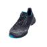 Uvex Uvex 1 Men, Women Black, Blue  Toe Capped Safety Shoes, UK 3, EU 35