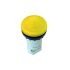 Eaton, M22, Panel Mount Yellow LED Indicator, 22.5mm Cutout, IP66, IP67, IP69K, Round, 250V