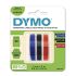 Dymo DYMO Black, Blue, Red on White Label Printer Tape, 3 m Length, 9 mm Width