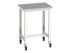 verso mobile workstand with lino worktop
