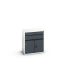 Bott 2 Door, 2 Drawer Sheet Steel Floor Standing Cabinet, 800 x 550 x 900mm